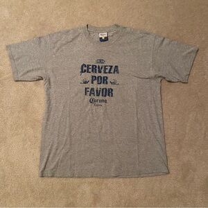 CORONA "EXTRA" MENS COOL TEE WHITE OR IVORY ALL SIZES T-1759